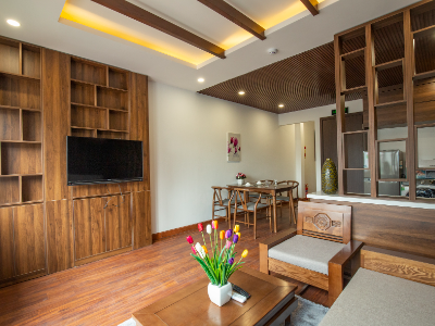 Fully furnished 1-bedroom apartment fon Dao Tan, Linh Lang, Kim Ma streets near Lotte,