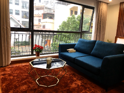 1 bedroom apartment for rent in Dao Tan str, nice view, new furniture, near lotte