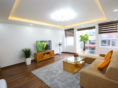 Tòa nhà căn hộ dịch vụ cho thuê  1 ngủ rộng 80m2 tại phố 535 Kim Mã, Ngọc KHánh, Ba Đình, Hà Nội