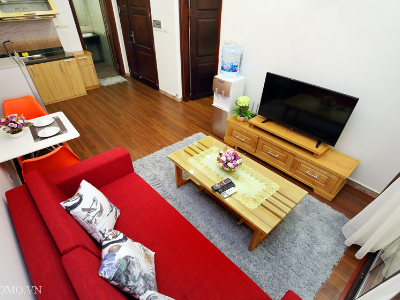Cho thuê căn hộ 1 ngủ phố Đào Tấn gần Lotte, dịch vụ tiện nghi, nội thất mới