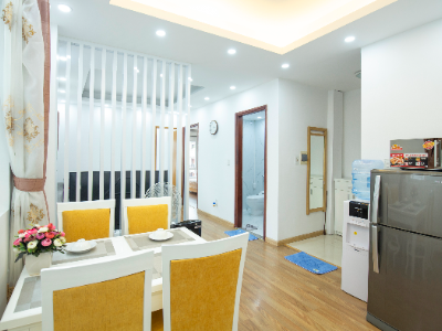 Cho thuê căn hộ ở Đào Tấn đầy đủ tiện nghi