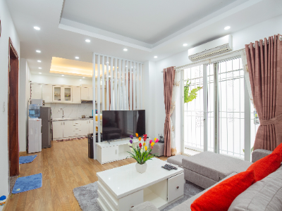 Cho thuê căn hộ ở Phố Đào Tấn đầy đủ tiện nghi