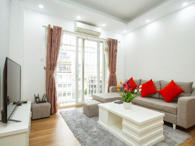 Cho thuê căn hộ 2 ngủ phố Đào Tấn gần Lotte, dịch vụ tiện nghi, nội thất mới