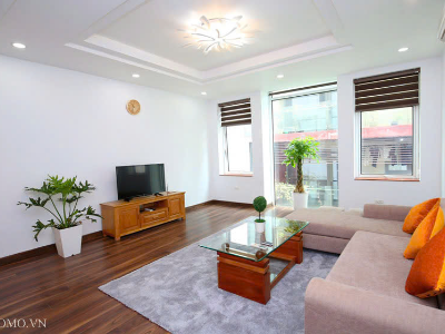 Căn hộ dịch vụ 1 ngủ mới 90m2 cho thuê tại phố Kim Mã, đối diện Daewoo,Lotte,Hồ Thủ Lệ, cạnh RMit