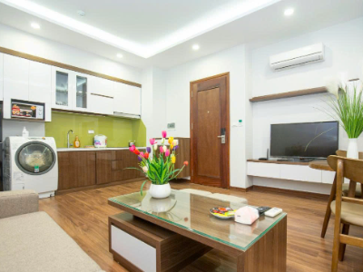 Cho thuê căn hộ ở Đào Tấn đầy đủ tiện nghi