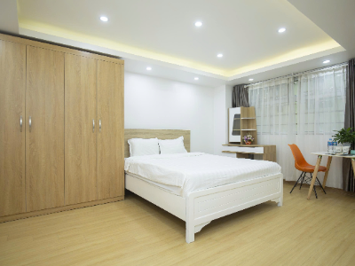 Tòa nhà Sumitomo cho thuê căn hộ dịch vụ có giá 18 triệu tại phố Đào Tấn, gần Lotte.