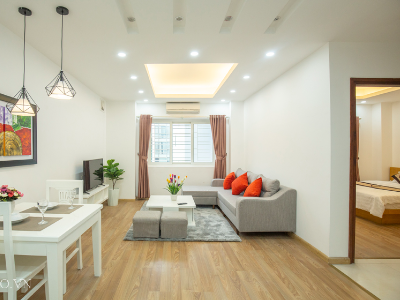 Toà nhà Sumitomo cho thuê căn hộ 1 ngủ tại 20 ngõ 12 Đào Tấn, giá ~550$