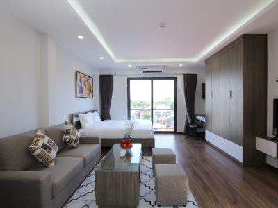 Cho thuê căn hộ ở Đào Tấn đầy đủ tiện nghi
