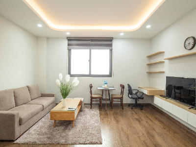 Căn hộ dịch vụ phố  Đào Tấn cho thuê căn 1 ngủ 60m2  . Giá thuê căn hộ từ 600usd 