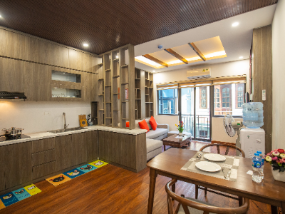 Cho thuê căn hộ ở Phố Linh Lang đầy đủ tiện nghi