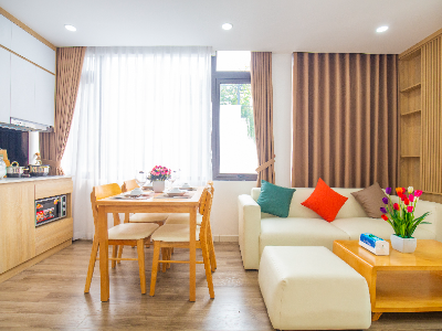 Cho thuê căn hộ dịch vụ 81 Linh Lang, nội thất mới, view siêu đẹp