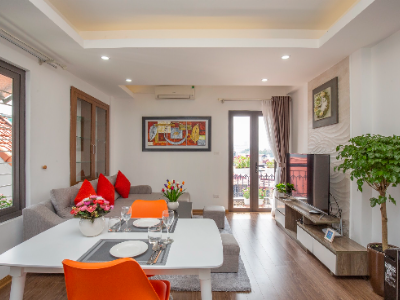 Cho thuê căn hộ 1 ngủ phố Đào Tấn gần Lotte, dịch vụ tiện nghi, nội thất đầy đủ