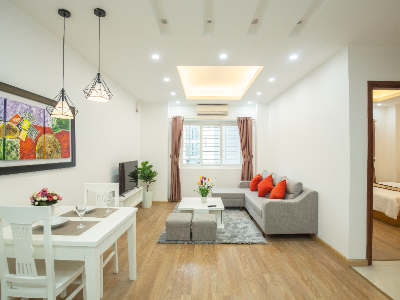 Apartment for rent in Hanoi, Ba Dinh District Serviced apartment on Dao Tan Street for rent, 1 bedroom, 60m2. Rental price from 500usd - 700usd/month.