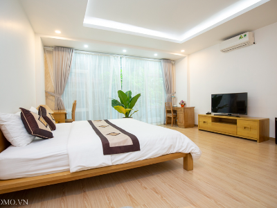 Căn hộ dịch vụ 80m2 phố Kim Mã cho thuê tại tòa nhà Sumitomo , 535 Kim Mã, Ngọc Khánh, Ba Đình Hà Nội. 