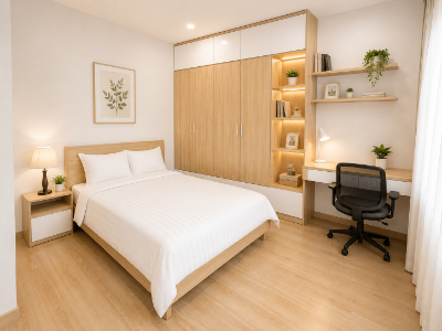 Cho thuê căn hộ 1 ngủ phố Đào Tấn gần Lotte, dịch vụ tiện nghi, nội thất mới