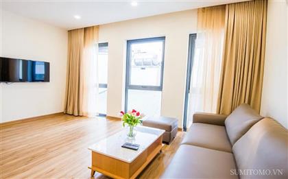 Service apartment for rent in Kim Ma, bright, wonderfull
