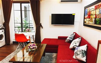 Serviced apartment on Dao Tan street with price 500usd, near lotte, Japanese embassy
