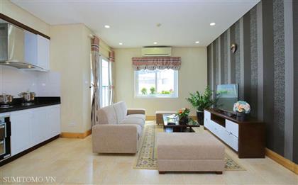 2 bedroom for rent at Kim Ma Thuong Str, nice and bright