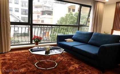 Serviced apartment on Dao Tan street for rent to foreigners, with new furniture, Japanese style
