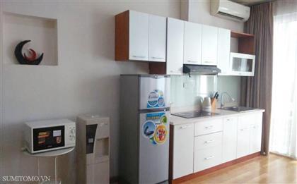 Serviced apartment for rent with 1 bedroom for foreigners at Bui Thi Xuan street, Ba Dinh, Hanoi