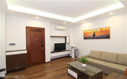 Japanese-style serviced apartment for rent in Dao Tan, Ba Dinh