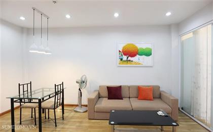 Serviced apartment for rent in Kim Ma, near Lotte center Lieu Giai