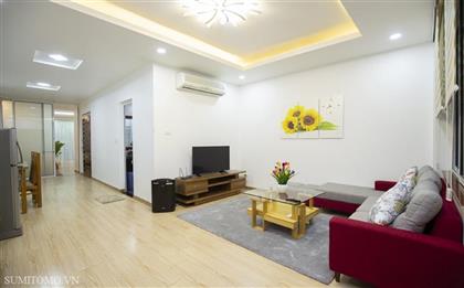 High-end serviced apartment at lane 535 Kim Ma is rented out to Japanese guests 80m2 next to tomibun supermarket
