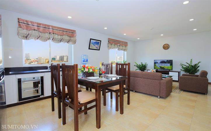 1 bedroom serviced apartment for rent in Cau Giay