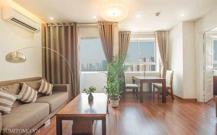 Serviced apartment in a 30-storey for 1-2 bedroom apartment building for Cau Giay street near the University of Transport and Communications