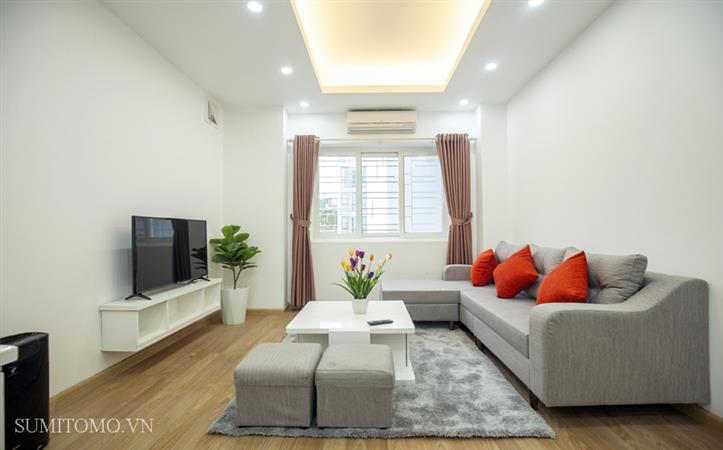 Top quality 1-bedroom apartment in Dao Tan street, Ba Dinh dist, Japanese style