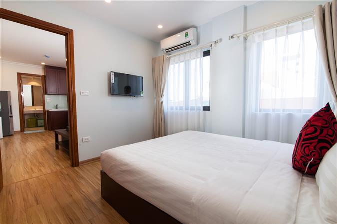 1 bedroom layout 02 for rent at Kim Ma Thuong Str, nice and bright