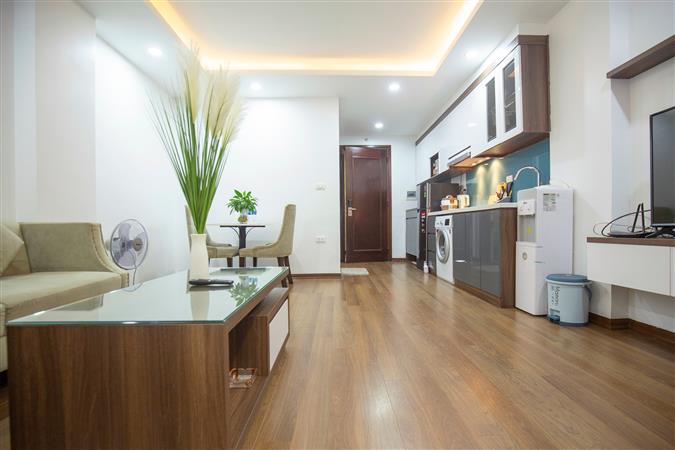 Serviced apartment for rent layout 02 at 6/551 Kim Ma, fully furnished, full service