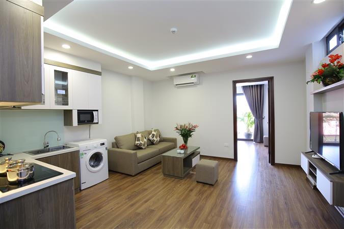 oà nhà Sumitomo cho thuê căn hộ dịch vụ cho người Nhật tọa lạc tại vị trí đắc địa 58 Đào Tấn ngay trung tâm quận Ba Đình, Hà Nội.