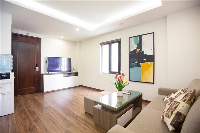 Toà nhà Sumitomo cho thuê căn hộ dịch vụ cho người Nhật tọa lạc tại vị trí đắc địa 58 Đào Tấn ngay trung tâm quận Ba Đình, Hà Nội.