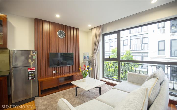 1 bedroom serviced apartment for rent, new furniture, nice view, near Lotte