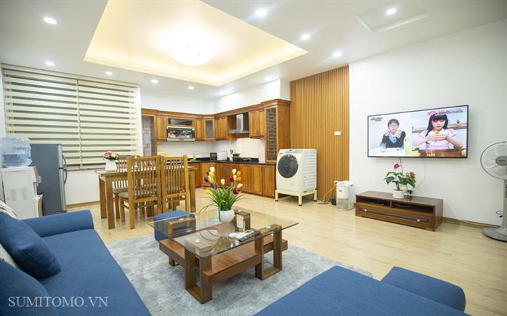 Sumi building service apartment A9, 535/19 Kim Ma for rent, view Ngoc Khanh lake