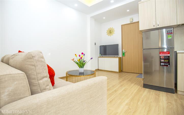 1-Bedroom Serviced Apartment for Lease at No.5, Lane 39 Linh Lang, Ba Dinh, Hanoi