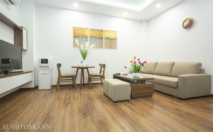 1-bedroom apartment for rent in lane 12 Dao Tan street, near lotte, Daewoo
