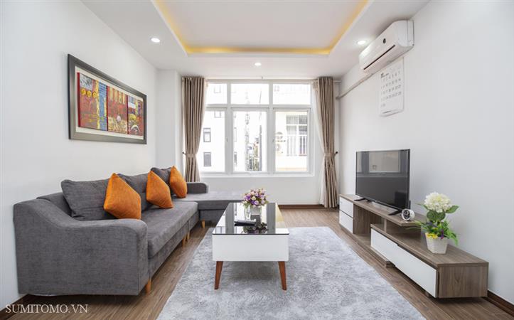 Serviced apartment for rent at 2/41 linh lang, for foreigners
