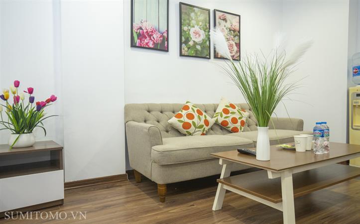 ダオタン通りにて、家具・設備完備のスタジオアパートを賃貸中。