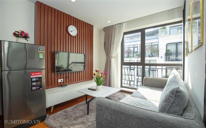 ダオタン通り12番路地・Sumitomoビルの1ベッドルームアパート