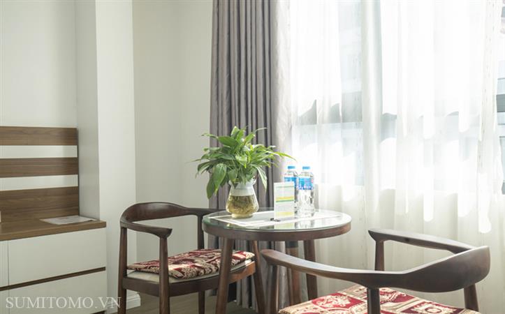 リンラン通りにある設備完備の賃貸アパートです。