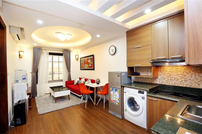 Cho thuê căn hộ ở Đào Tấn đầy đủ tiện nghi