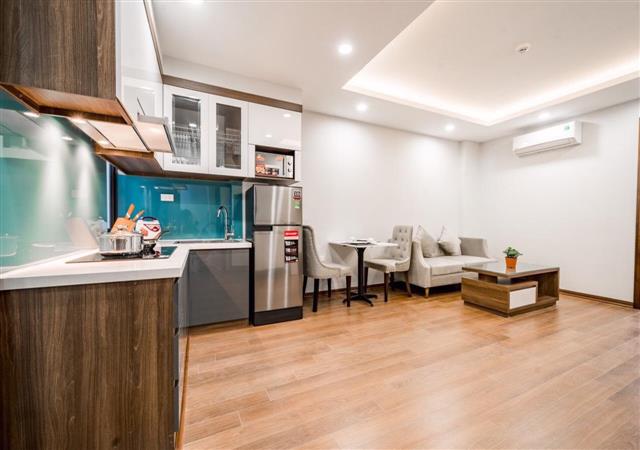 Căn hộ 1 ngủ cho thuê phố Kim Mã , view đẹp, đầy đủ tiện nghi 03