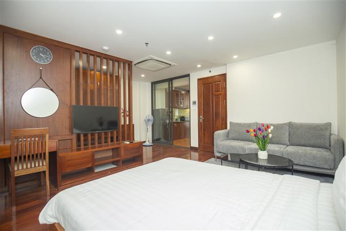 Cho thuê căn hộ ở Đào Tấn đầy đủ tiện nghi