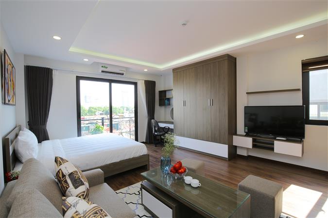 Cho thuê căn hộ ở Đào Tấn đầy đủ tiện nghi